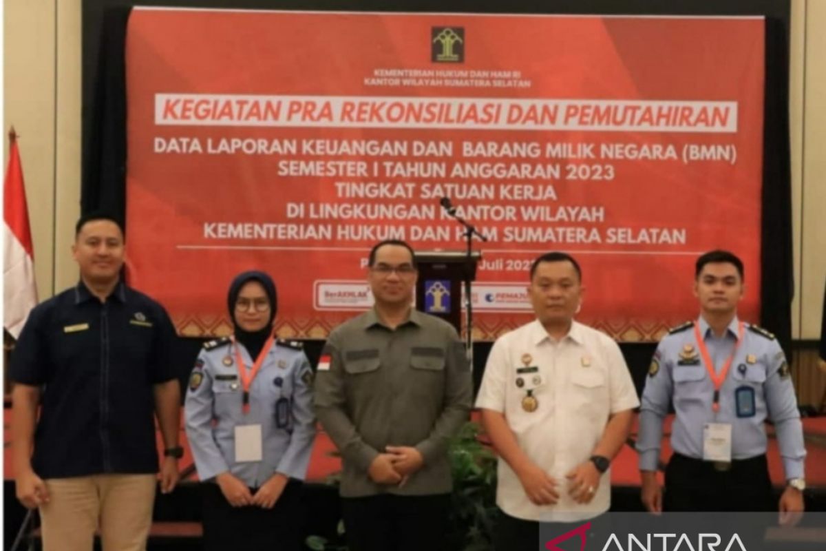 Wujudkan WTP 15 kali, Kemenkumham Sumsel dorong laporan keuangan berkualitas