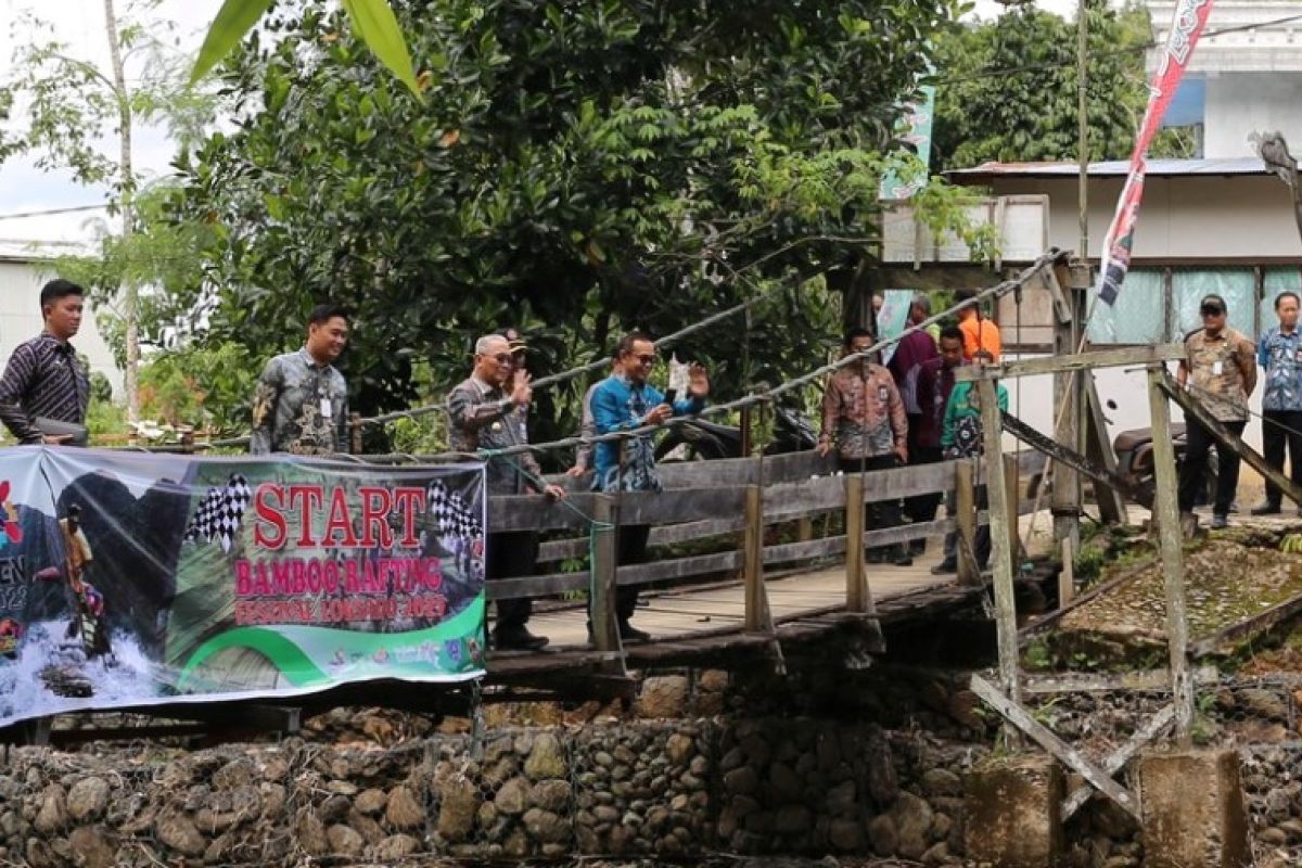 Persiapan Festival Loksado rampung, panitia tambah rakit bambu cadangan