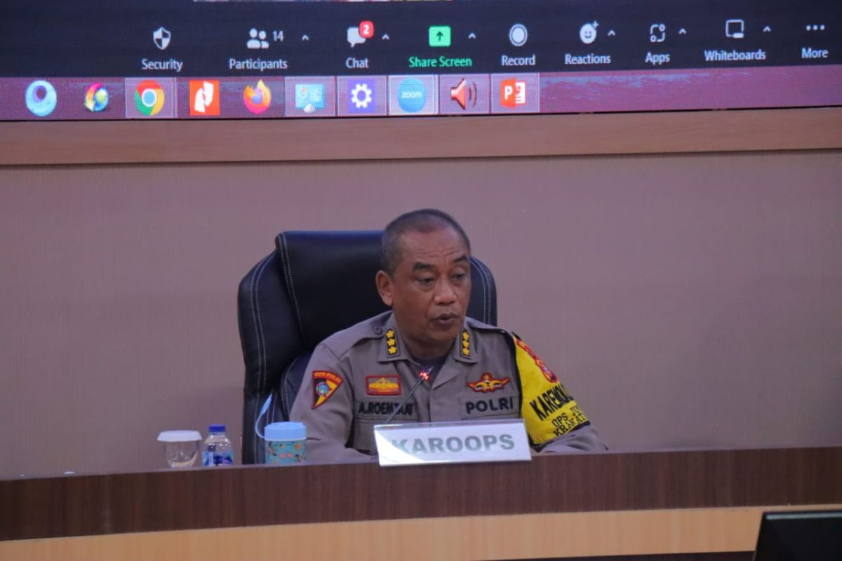 Polda Lampung gelar Latihan Pra Operasi Patuh Krakatau 2023