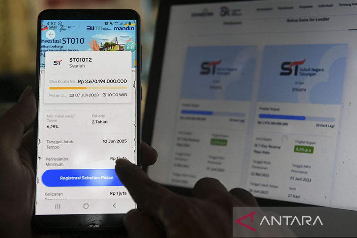 Pemerintah serap dana Rp9,73 triliun dari lelang enam seri SBSN