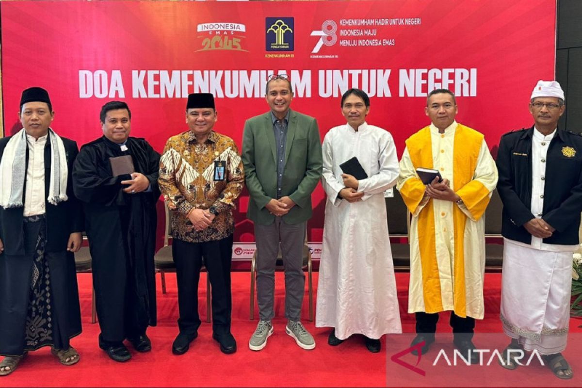 Kemenkumham buka rangkaian Hari Dharma Karyadhika dengan doa bersama