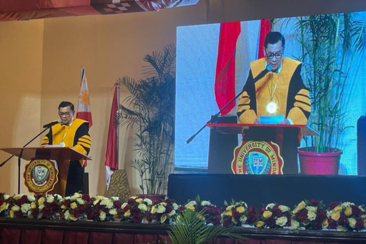 Rektor Ubhara raih gelar guru besar dari Universitas Mindanao Filipina
