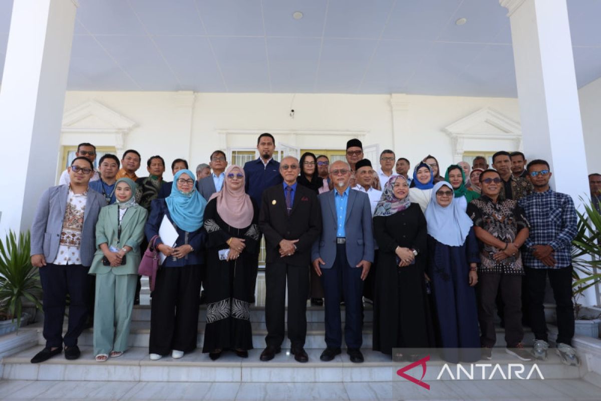Puluhan delegasi Bangsa Moro temui Wali Nanggroe Aceh bahas masalah otonomi daerah