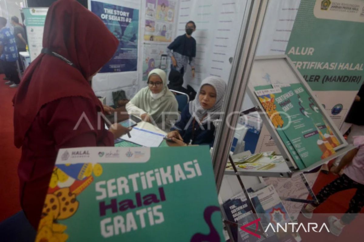 Ada 11 persen produk makanan dan minuman IKM yang belum berlabel halal