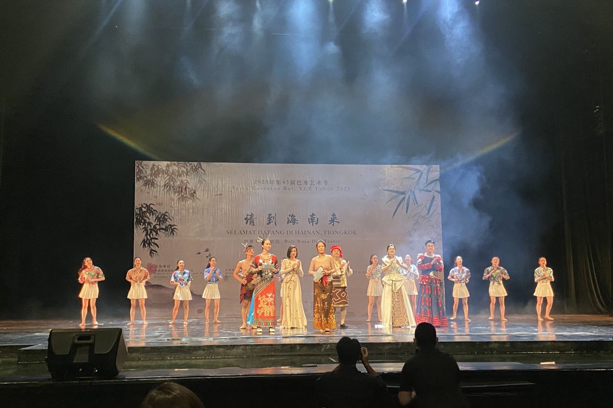 Konjen Tiongkok promosikan Hainan lewat pertunjukan seni di Bali