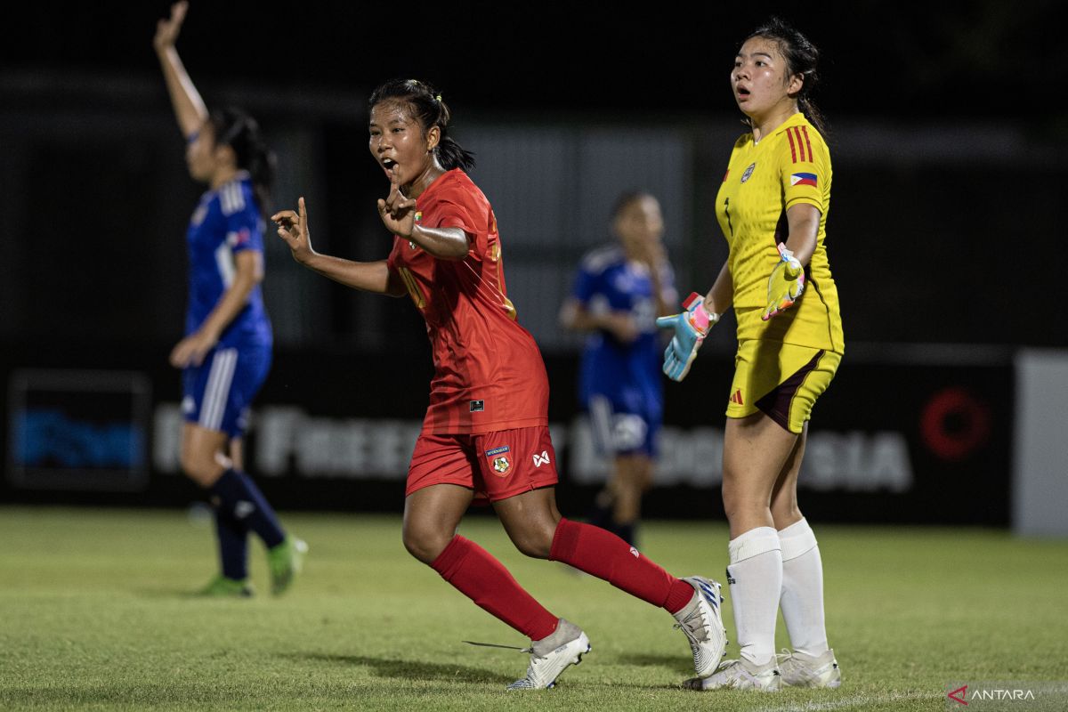 Myanmar kandaskan perlawanan Filipina 2-1 di Piala AFF U-19 Putri 2023