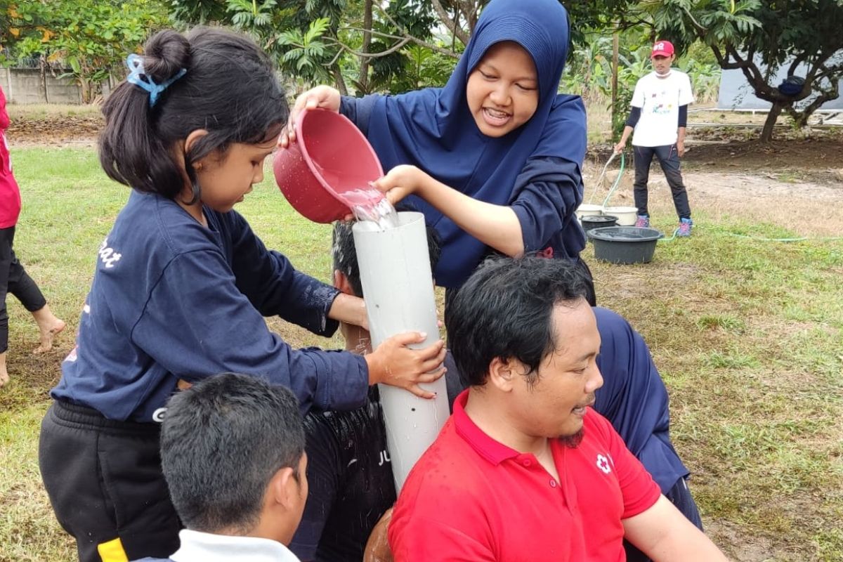 Kontingen PMI Jabar uara favorit pada wahana kepalangmerahan