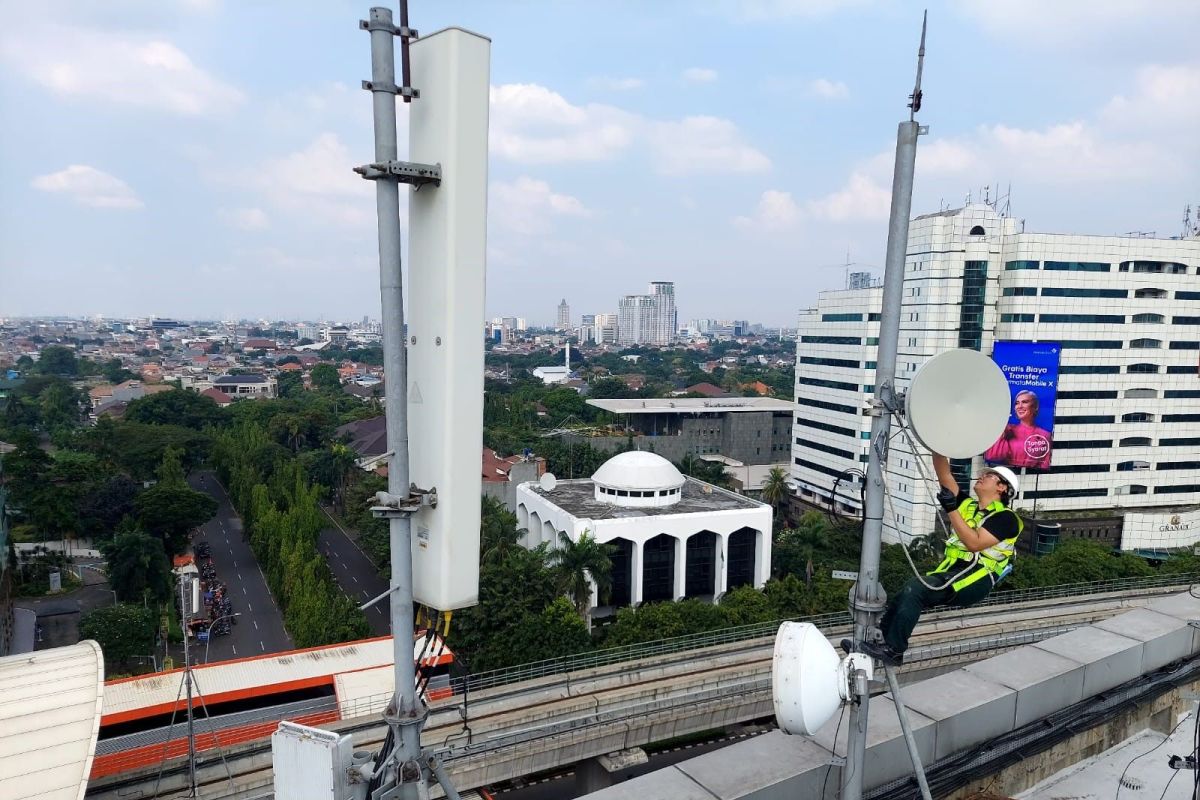 Sinyal 4G XL Axiata tersedia di sepanjang jalur LRT Jabodebek