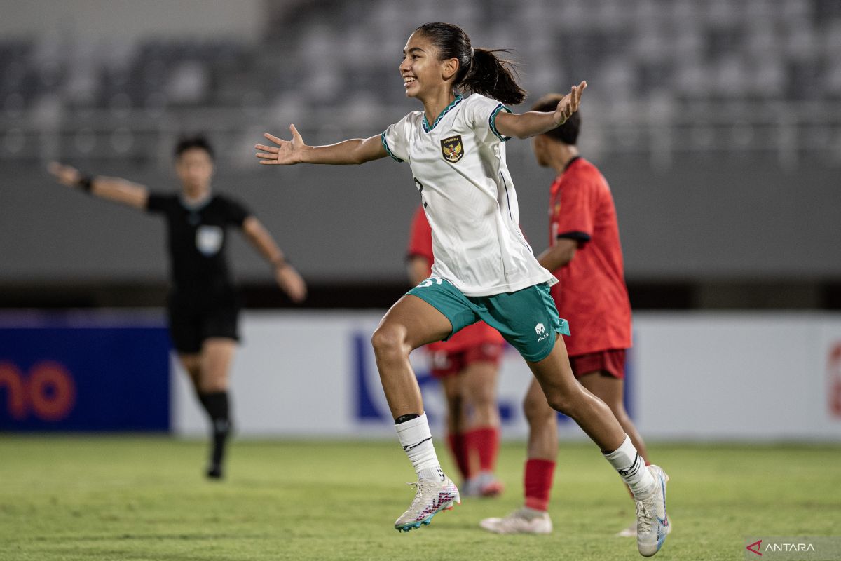 Striker Indonesia Claudia Scheunemann jadi pemain terbaik AFF U-19