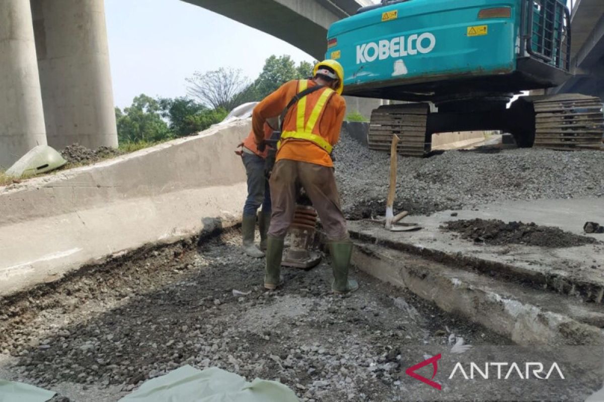 Demi keamanan, lima titik di Tol Jakarta-Cikampek direkonstruksi