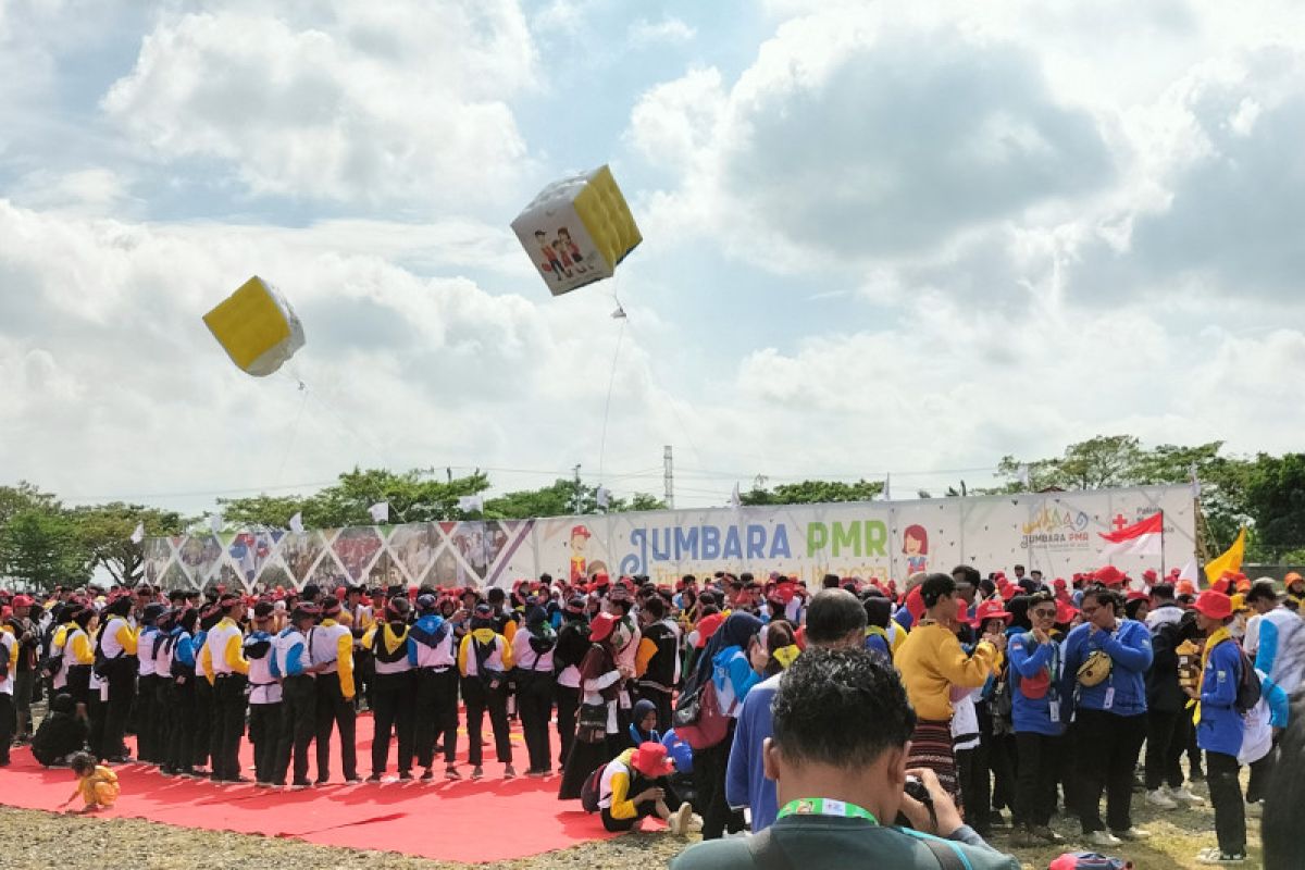 Jumbara PMR Nasional IX 2023 di Lampung Selatan berakhir