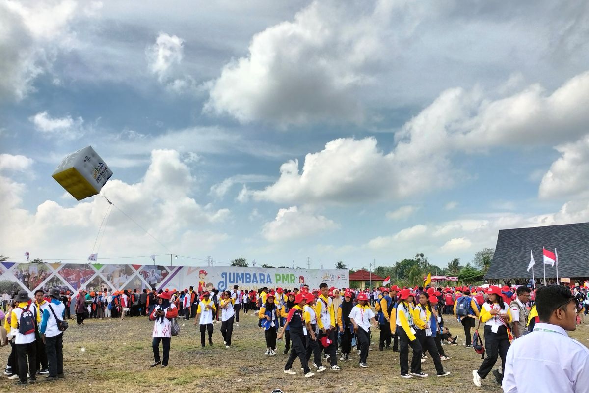 609 peserta sakit saat mengikuti Jumbara PMR di Lampung Selatan