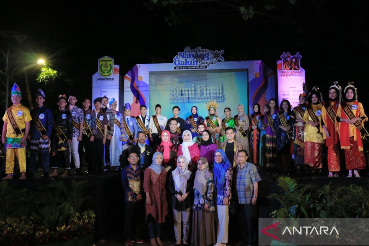 12 pasang calon melaju ke final Nanang Galuh Banjarmasin 2023