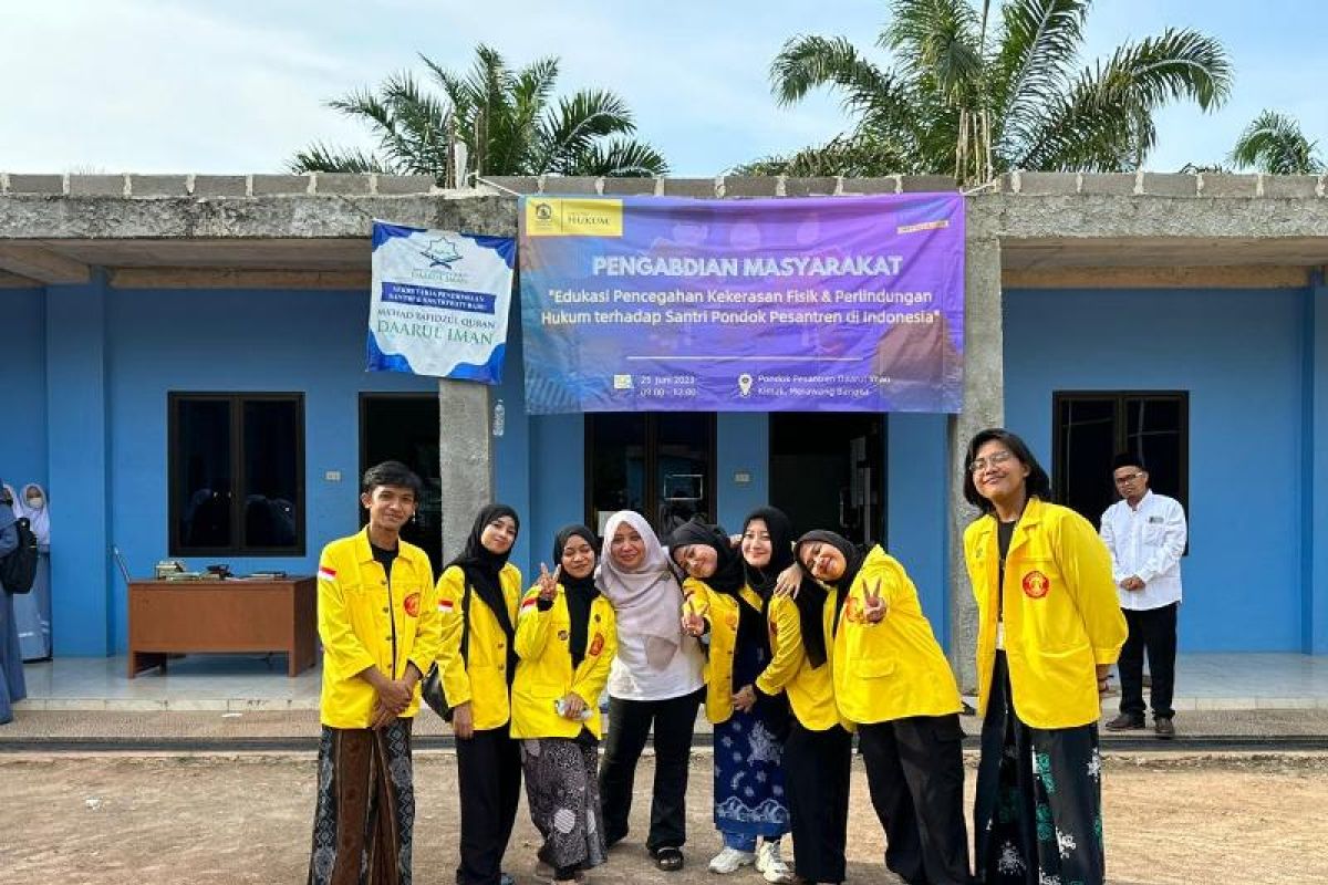 FHUI beri edukasi tentang  hukum terhadap santri di Ponpes Bangka Belitung