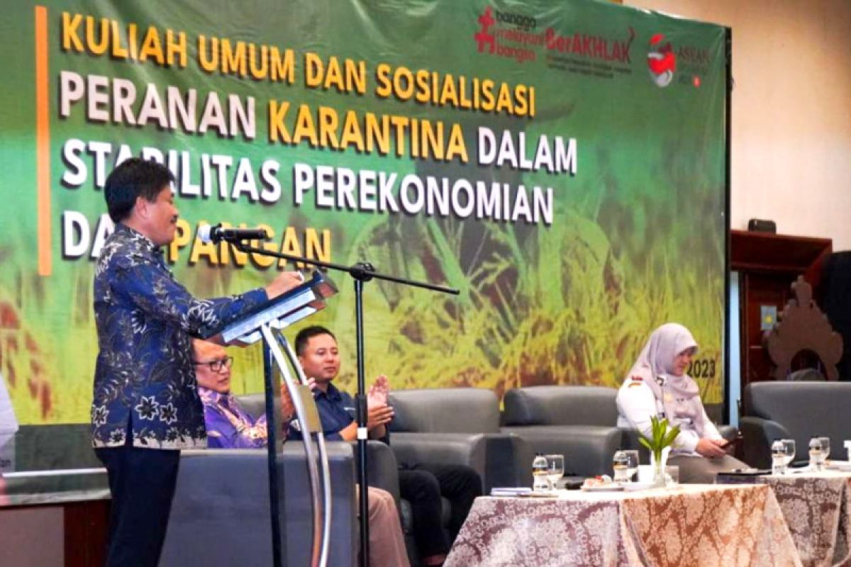 Barantan siapkan program Karpet Merah Karantina Pertanian untuk permudah layanan