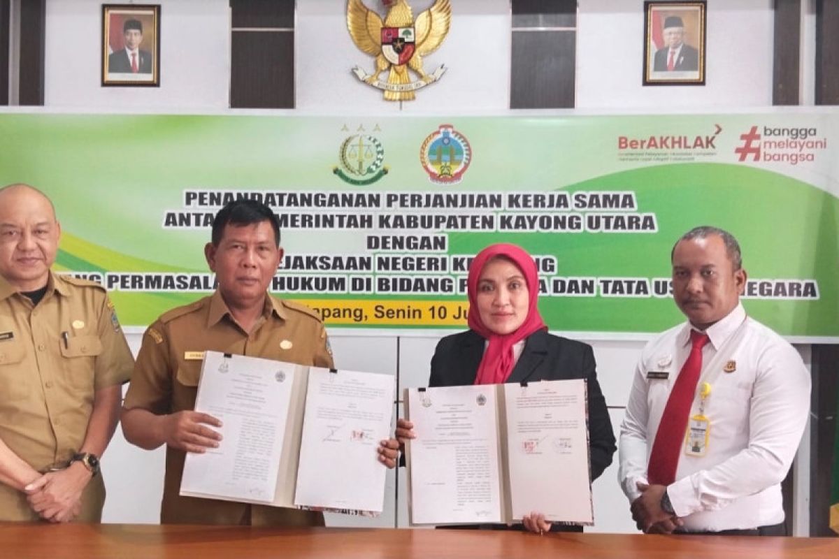 Cegah korupsi, Pemda KKU tandatangan MoU bersama Kejaksaan Ketapang