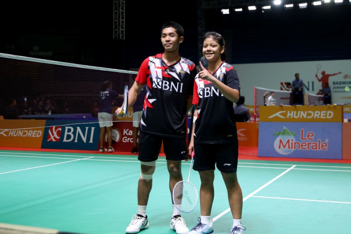 Ganda campuran Adrian/Felisha buka keunggulan Indonesia di perempat final BAJC