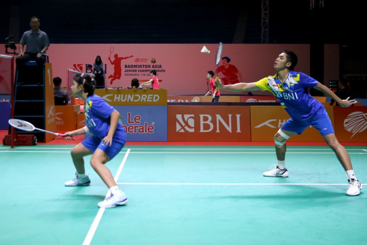 Adrian/Felisha kembali sumbang kemenangan pembuka bagi Indonesia