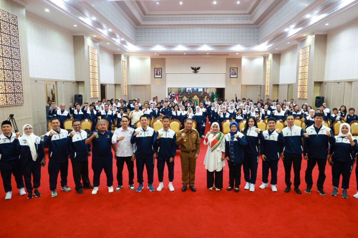 Kontingen Banten meraih peringkat empat pada Fornas VII Jabar