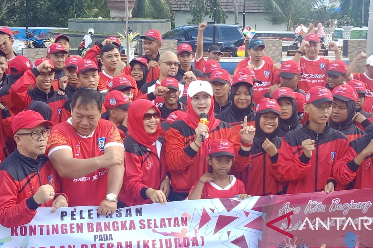 Bangka Selatan harap kontingen Kejurda harumkan nama daerah