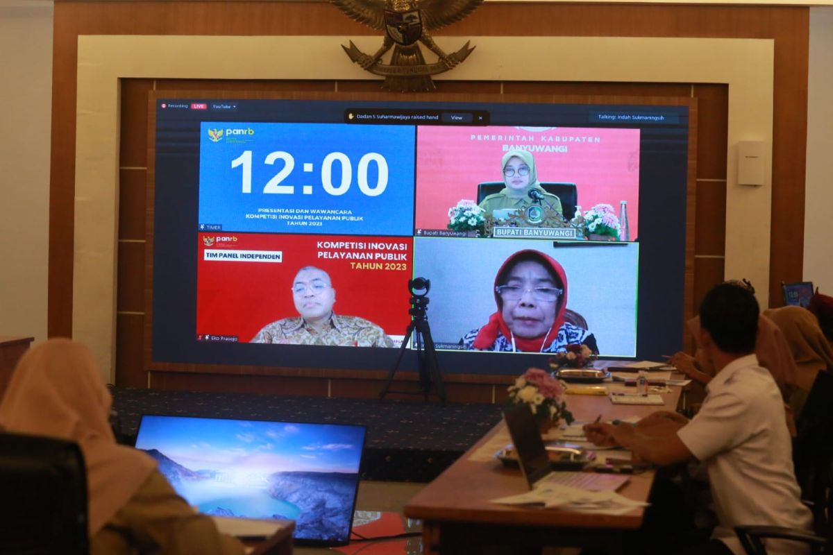 Dua inovasi dari Pemkab Banyuwangi masuk 99 inovasi terbaik se-Indonesia