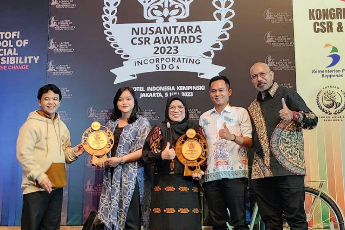 Program unggulan PT Maruwai Coal raih penghargaan Nusantara CSR Awards 2023