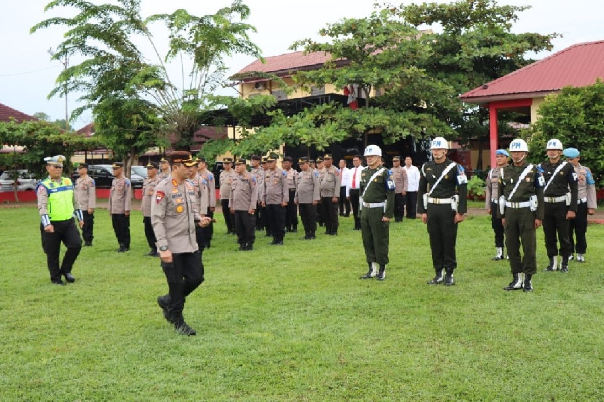 Kapolresta Deliserdang minta personel bersikap humanis saat Operasi Patuh Toba