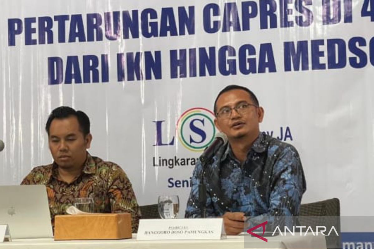 LSI Denny JA: Elektabilitas Prabowo Subianto naik