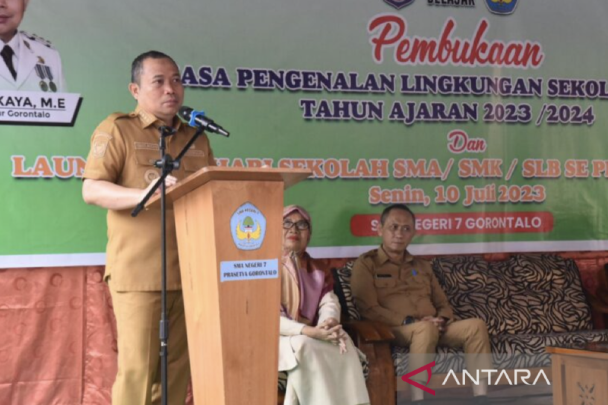 Gubernur Gorontalo imbau orang tua bijak pilih sekolah untuk anak
