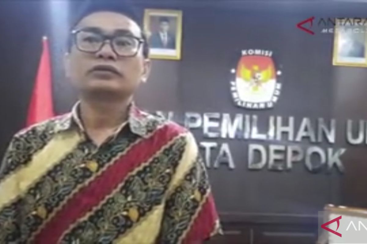 KPU Depok tetapkan daftar calon tetap bacaleg 3 Oktober 2023