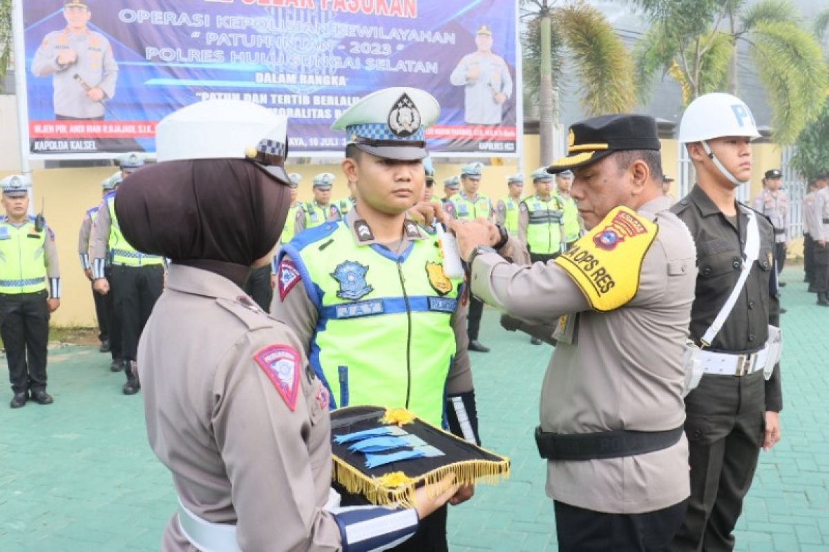 Ops Patuh Intan 2023 Polres HSS digelar 14 hari