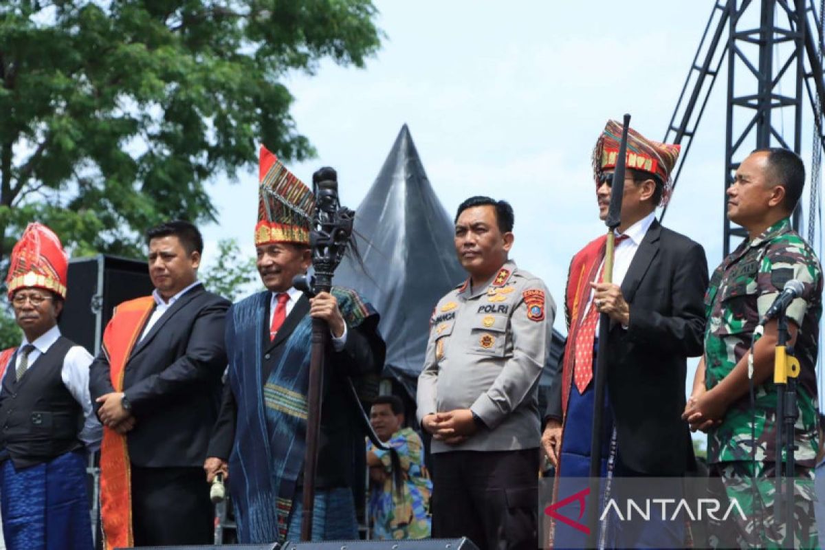 Kapolda Sumut: Pesta  syukur Parna marga Batak dukung lestarikan budaya
