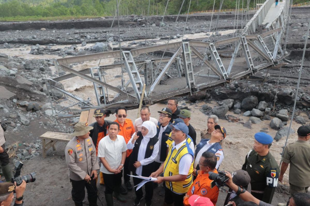 Pemprov Jatim targetkan rekonstruksi dua jembatan selesai dua bulan