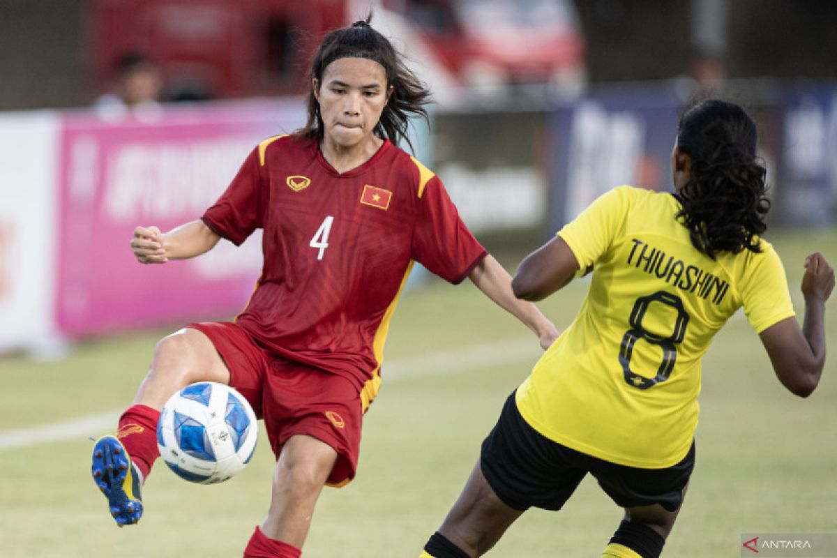 Vietnam ke semifinal usai bantai Malaysia 6-0 di Piala AFF U-19 Putri