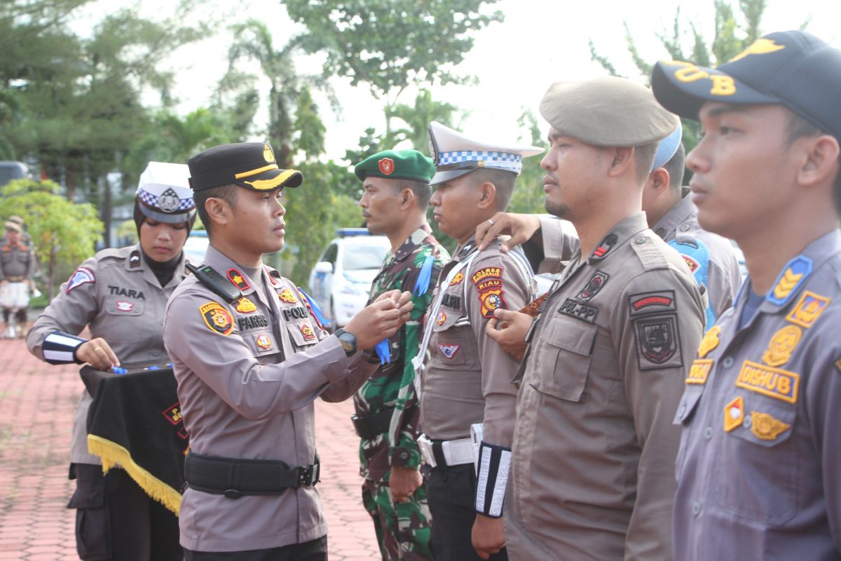 Polres Bengkalis gelar apel pasukan operasi patuh "Lancang Kuning"