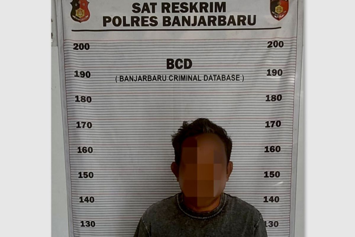 Polres Banjarbaru tangkap ayah tiri ruda paksa anak di bawah umur