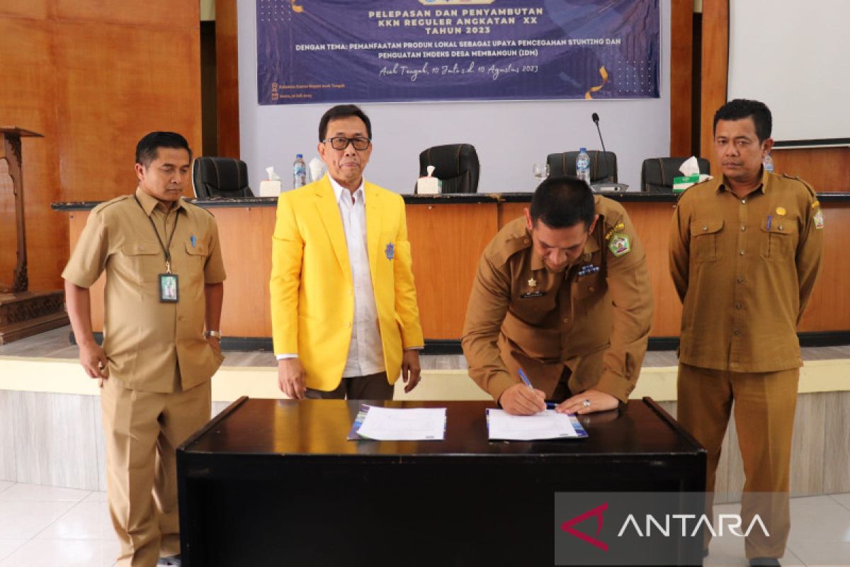 Pemkab Aceh Tengah terima 728 mahasiswa KKN dari UTU Meulaboh