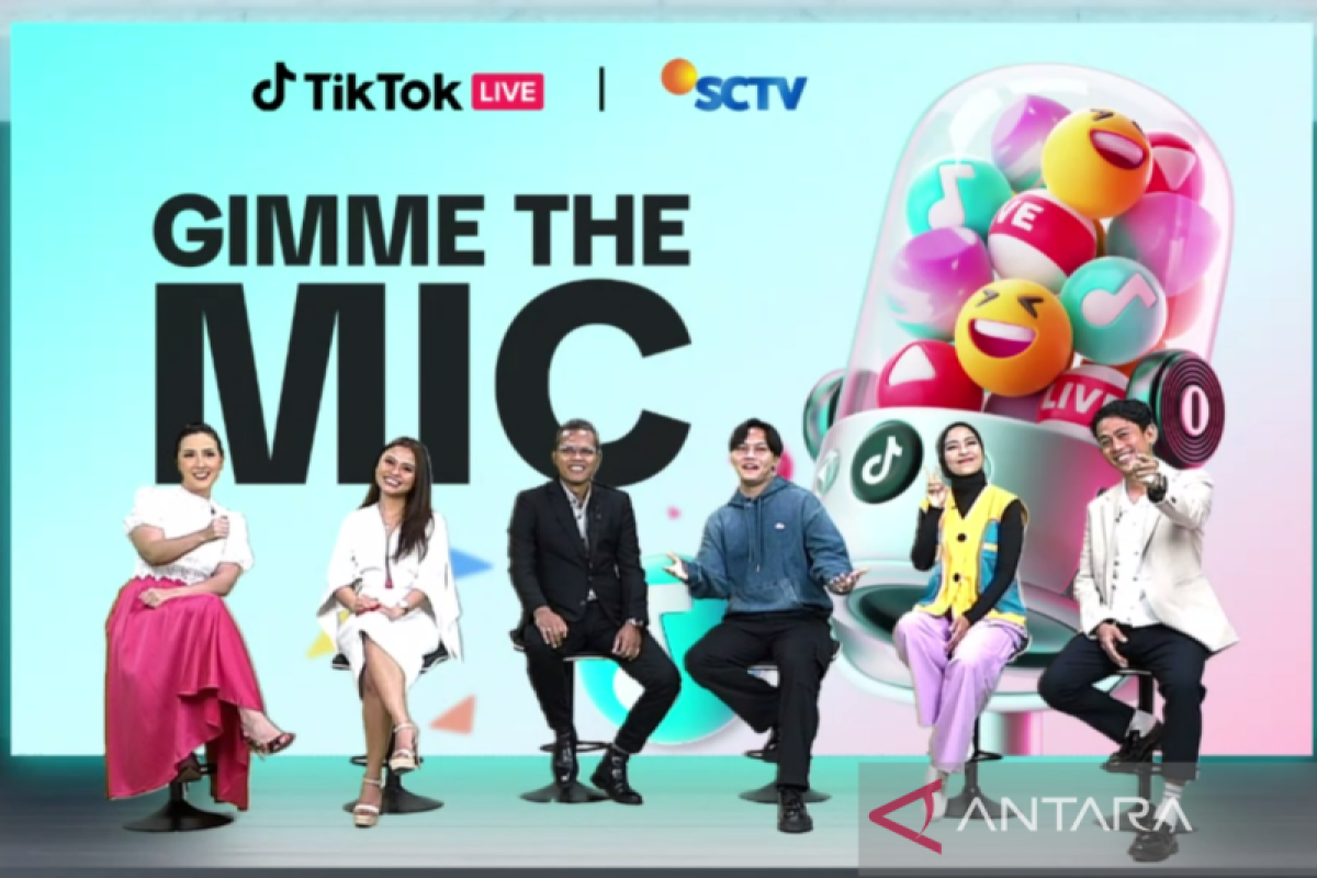 TikTok ajak talenta musik Indonesia unjuk bakat di "Gimme The Mic"