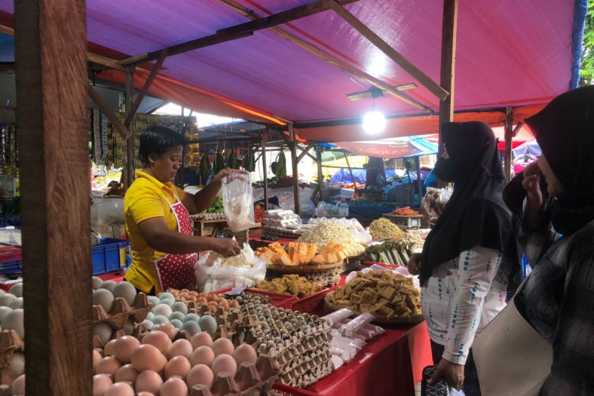 Harga telur ayam di Bandarlampung Rp30.000 per kilogram