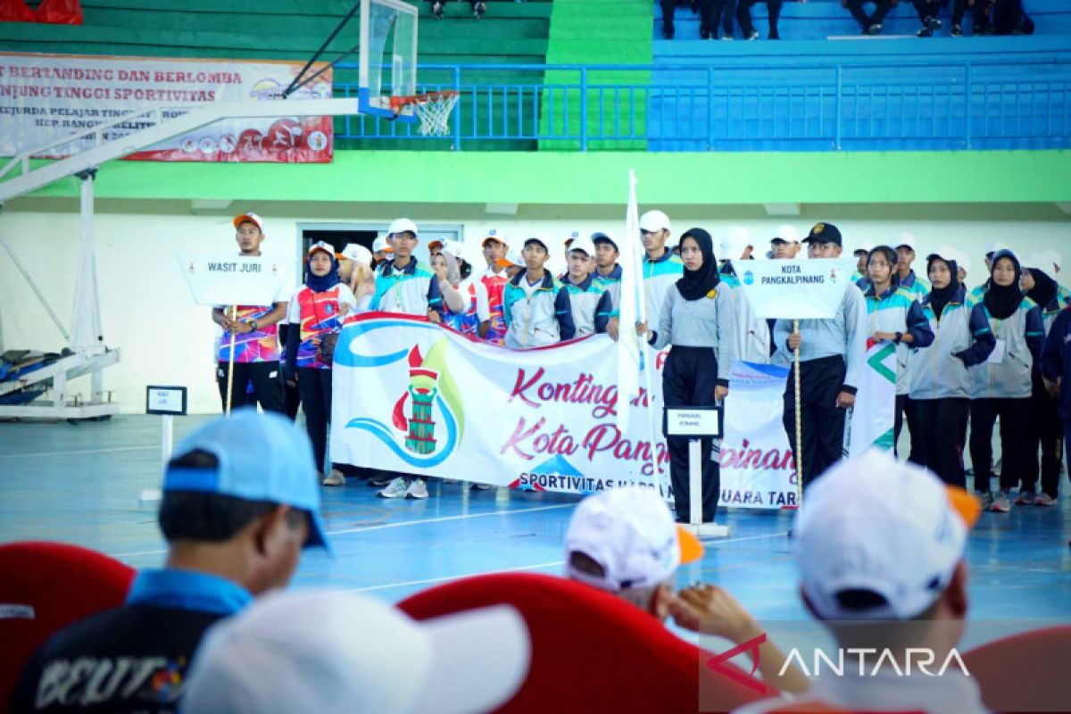 Pangkalpinang optimis juara umum kejurda pelajar tingkat Provinsi Babel