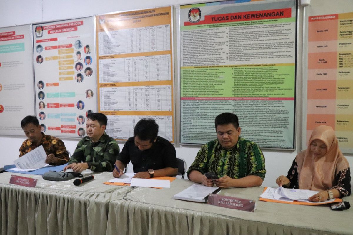 KPU Tabalong: 16 Parpol lengkapi perbaikan bacaleg