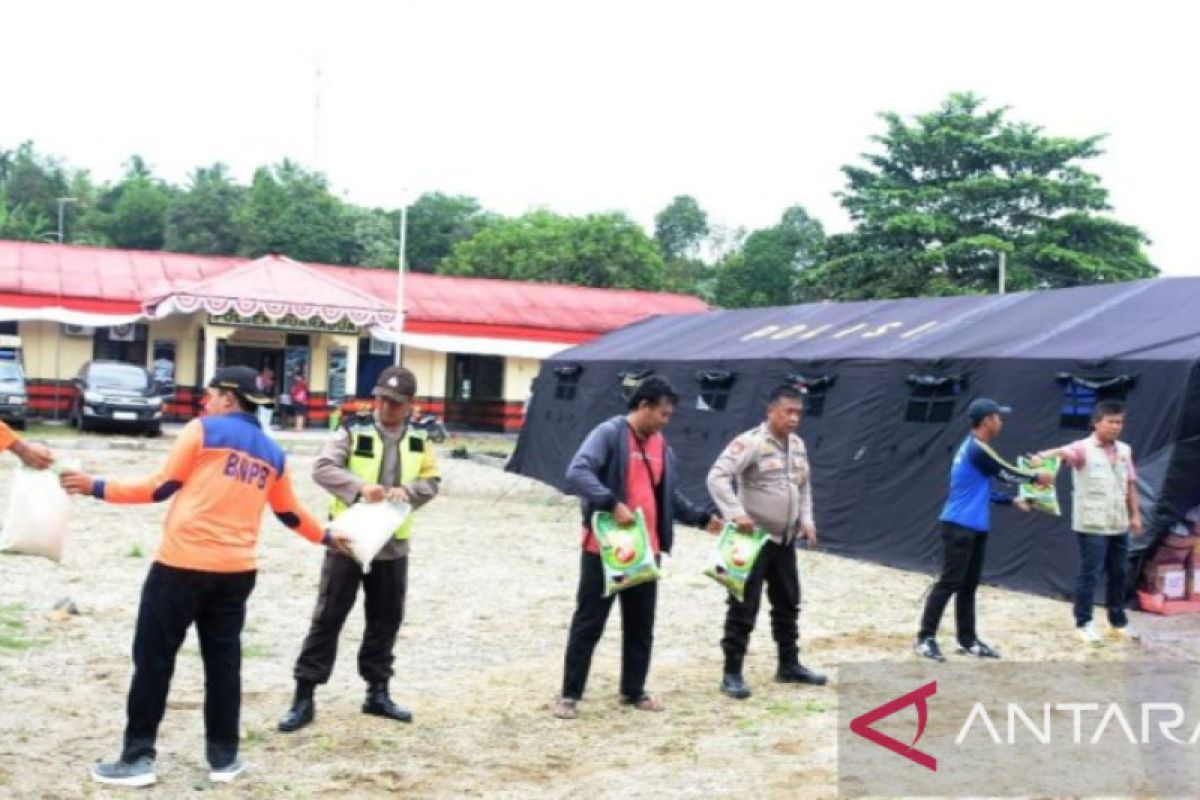 Hiswana Migas salurkan bantuan korban banjir di OKU Selatan