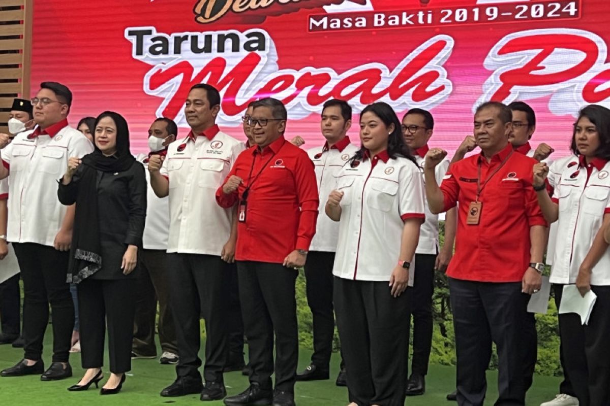 Puan lantik pengurus DPP Taruna Merah Putih periode 2019-2024
