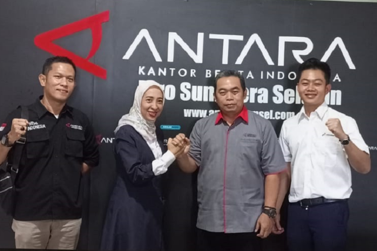 ANTARA Sumsel mendapat kunjungan kemitraan PT Kilang Pertamina International