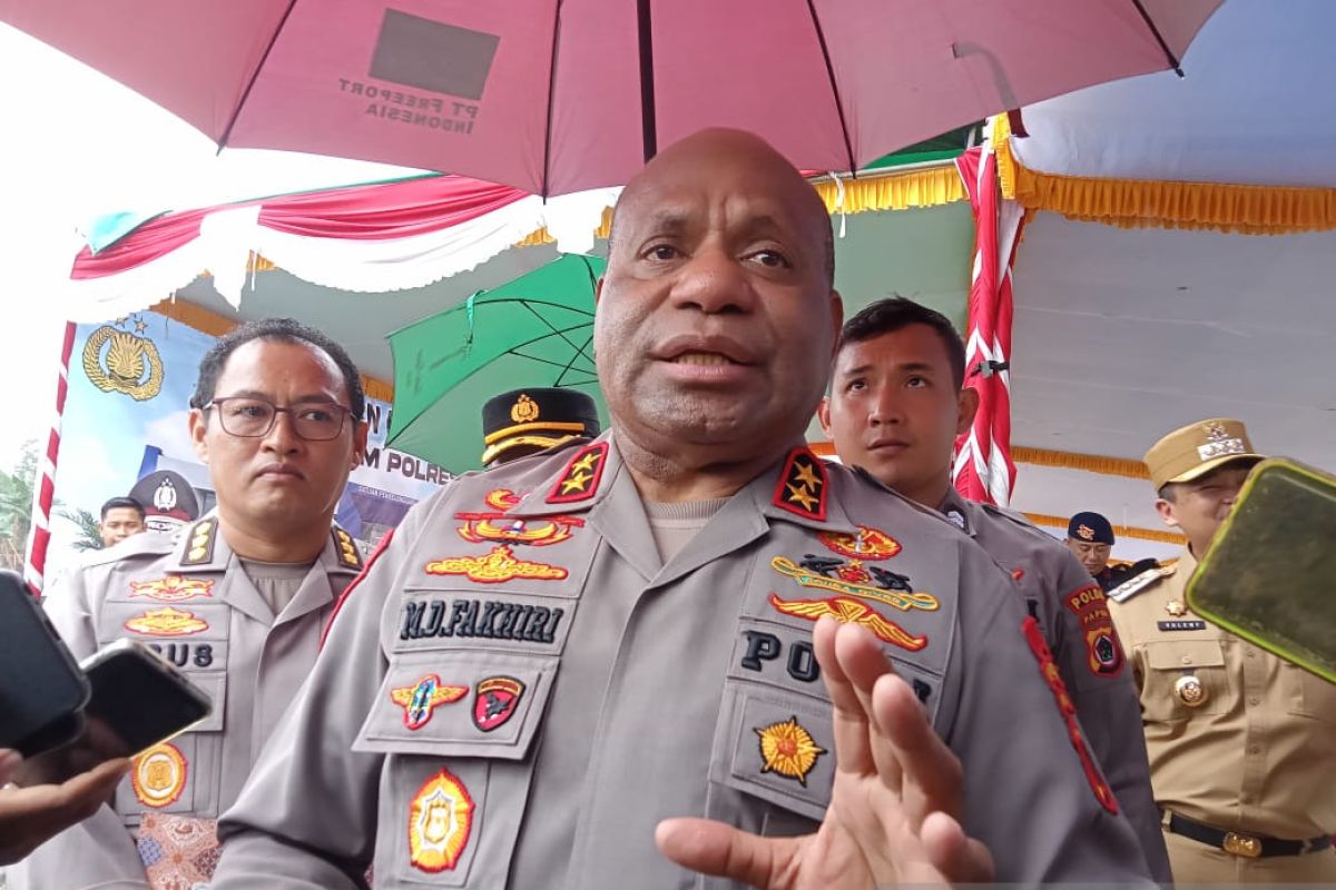 Polda Papua siap kawal kunjungan Ma'ruf Amin di Kabupaten Mimika