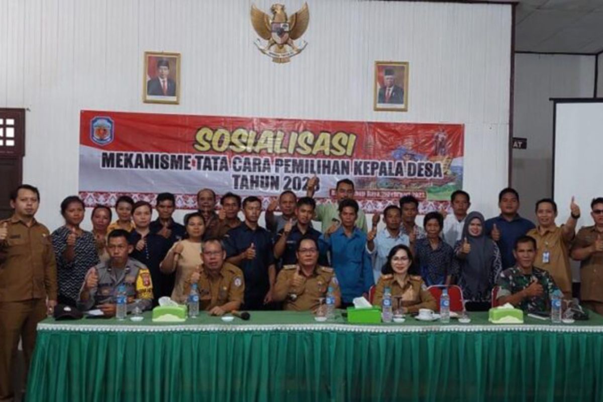 Kecamatan Barito Tuhup Raya gelar sosialisasi Pilkades untuk delapan desa