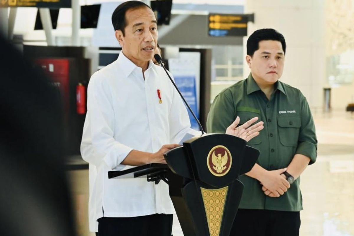 Jokowi dinilai inginkan Erick Thohir jadi bakal cawapres