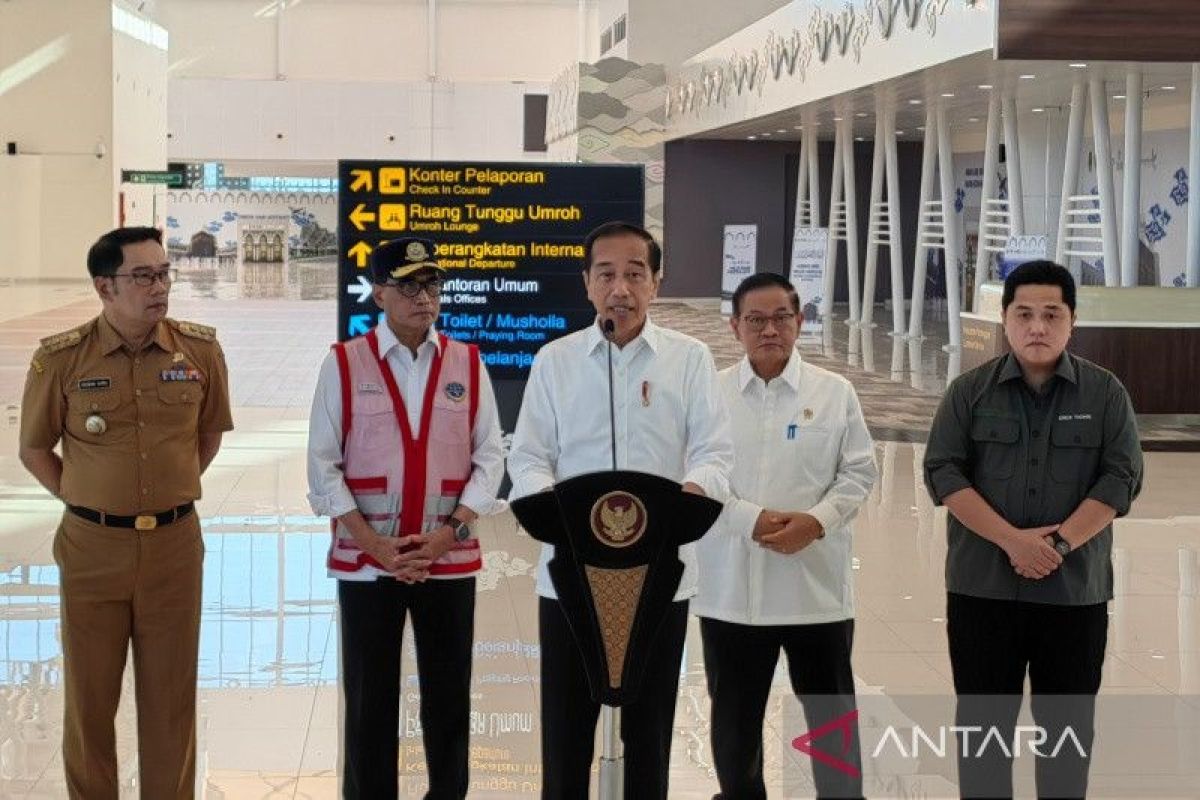 Presiden Jokowi sebut BIJB Kertajati-Tol Cisumdawu seharusnya rampung bersamaan