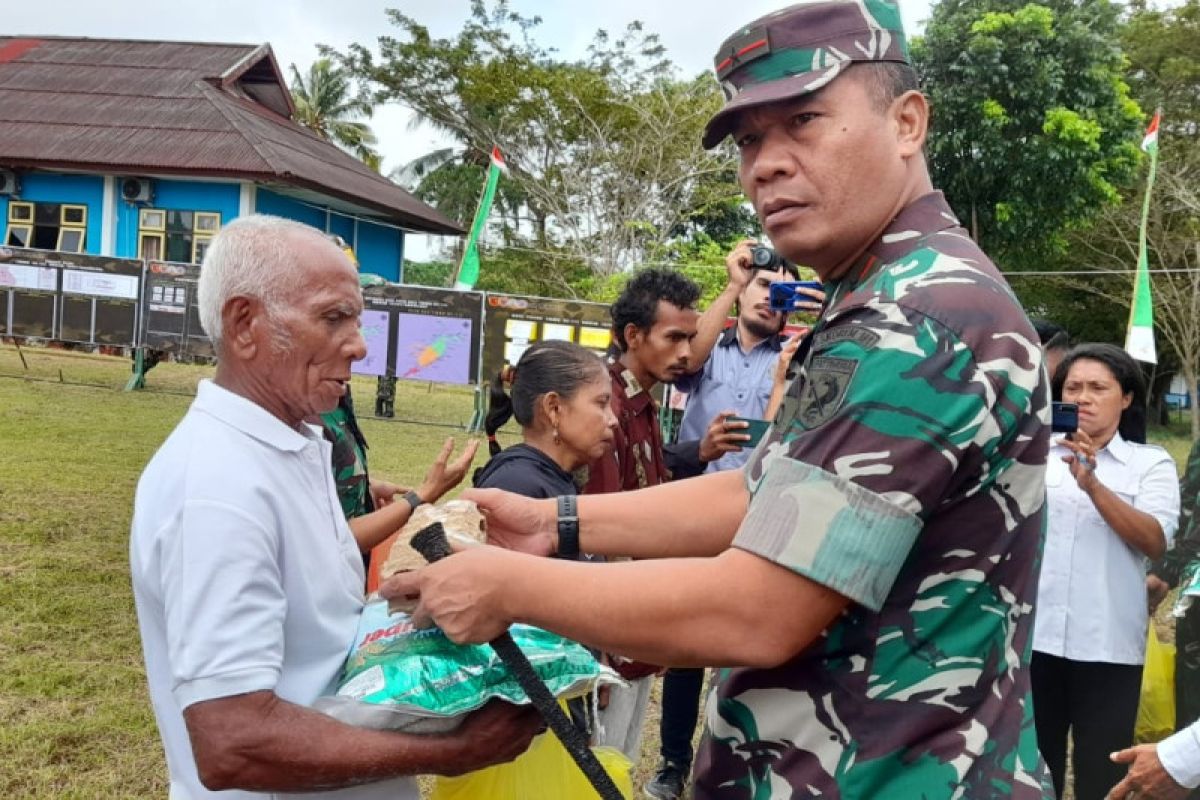 Danrem Binaiya : TMMD wujud kehadiran TNI di tengah masyarakat