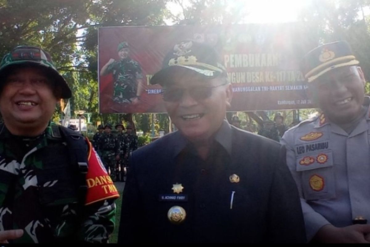Bupati: TMMD ke-117 Kodim HSS wujudkan kemanunggalan kuat TNI dan rakyat